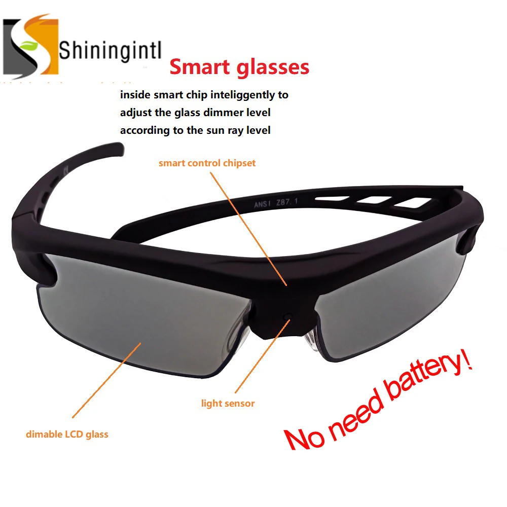 Polarized Smart Photochromic Sunglasses UVA UVB Solar Adjust