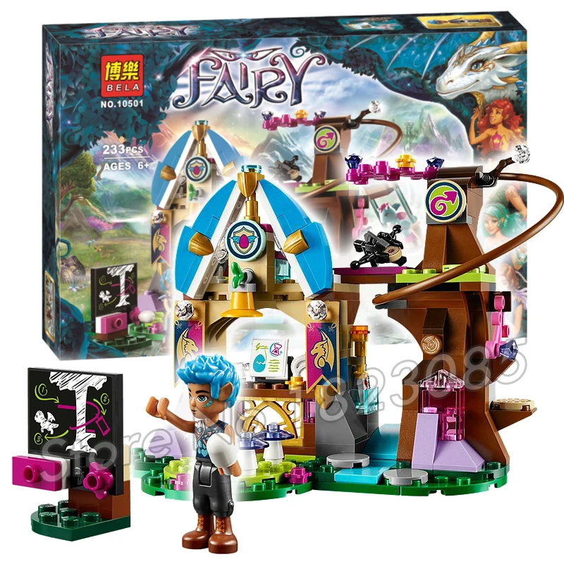 233pcs font b New b font Elvendale School of Dragons Building Brick Blocks Minifigures font b