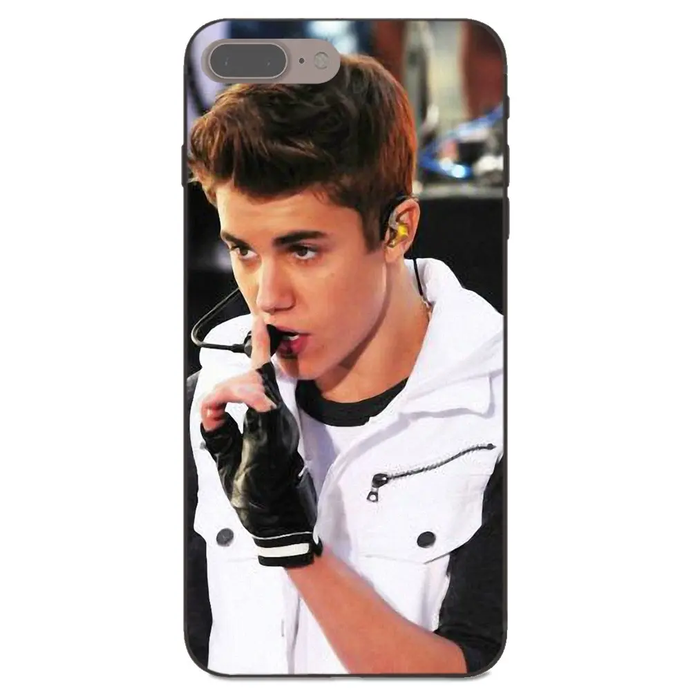 Justin Bieber Paper Map Fashion Design Skin Black Cell Case For Samsung Galaxy A3 A5 A6 A6s A7 A8 A9 Star Plus 2016 2017 2018