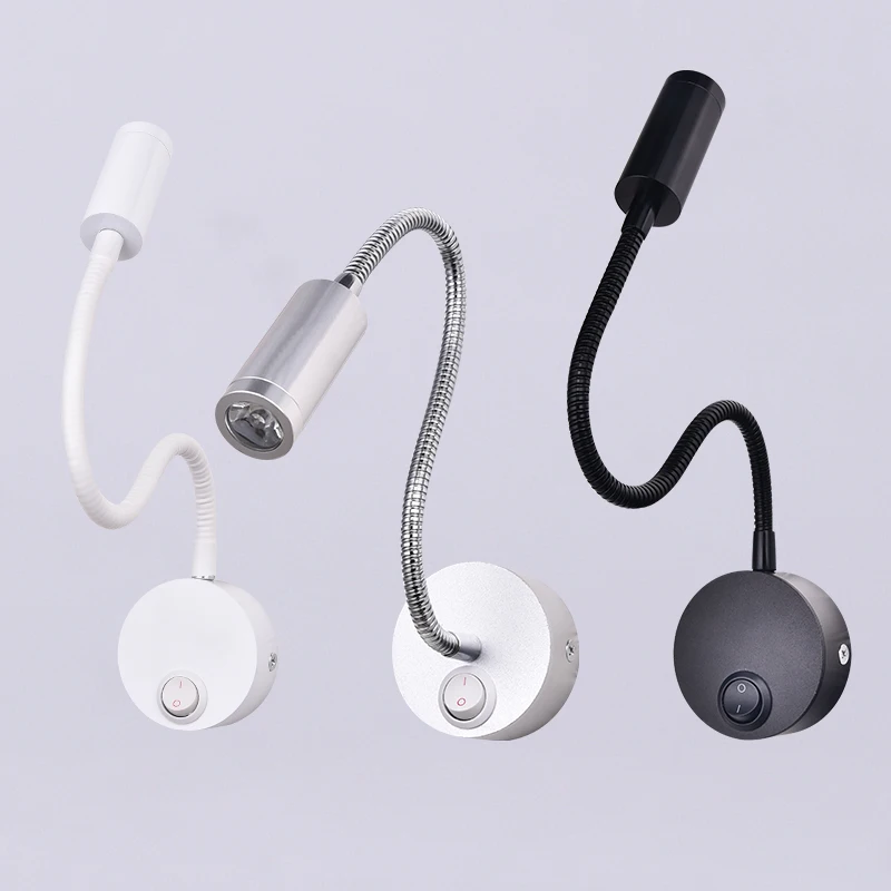 Современный светодиодный настенный светильник гибкая трубка ...