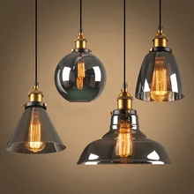 Стеклянная люстра, светильники, современное стекло, винтажное освещение, Дания, потолочный скандинавский светильник, лофт, Декор, Lamparas de Techo Colgante, современный