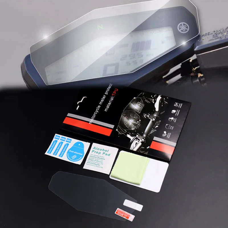 

New For Yamaha MT-09 FZ-09 MT09 Cluster Scratch Protection Film Screen Protector for Yamaha FZ09 MT 09 2014 2015 2016