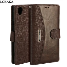 

LOKAKA For Sony Xperia XA1 Plus Case XA 2 Luxury PU Leather Cover Wallet Phone Accessories Bags Cases for Sony Xperia XA1+ Xper