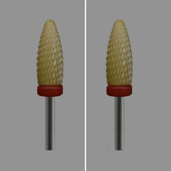 

Yellow Ceramic-4 Pcs/Lot- Nail Drill Bit - Flame Bit - (3043.060)