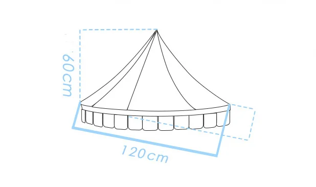 Игровая палатка Teepees дети с москитной сеткой милые девушки Розовый Замок принцессы игровой домик палатка для детей Рождественский подарок