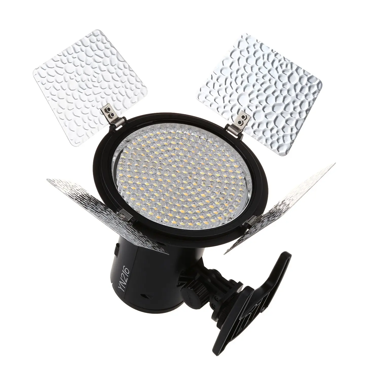  YONGNUO YN216 3200K-5500K LED Video Light Camera Shoot with 4 Color Plates for Canon Nikon DSLR Cam