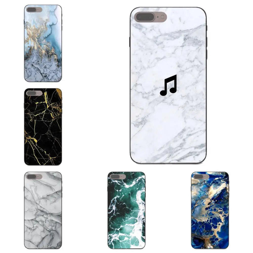 

For Samsung Galaxy A3 A5 A6 A6s A7 A8 A9 Star Plus 2016 2017 2018 TPU Print Phone Stone Granite Marble Texture Pattern