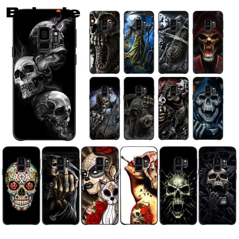 Чехол для телефона Babaite Grim Reaper Skull Skeleton Design Samsung Galaxy S20 S9 plus S7 edge S10 Plus S10E S10lite S8