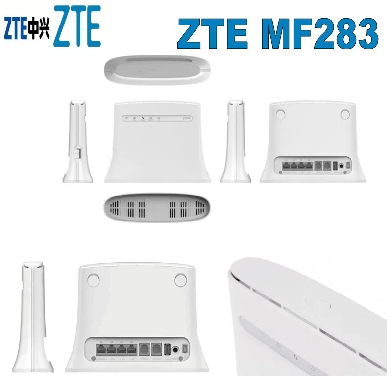 ZTE роутер MF283 + 800/1800/2600 МГц 4G 2G 3G LTE 150 Мбит/с|zte mf283|4g lte 800lte 3g |