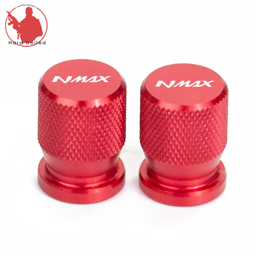 Аксессуары для мотоциклов колпачки для колес и шин алюминиевые воздухонепроницаемые крышки с ЧПУ для YAMAHA N-MAX 155 NAMX с логотипом NMAX