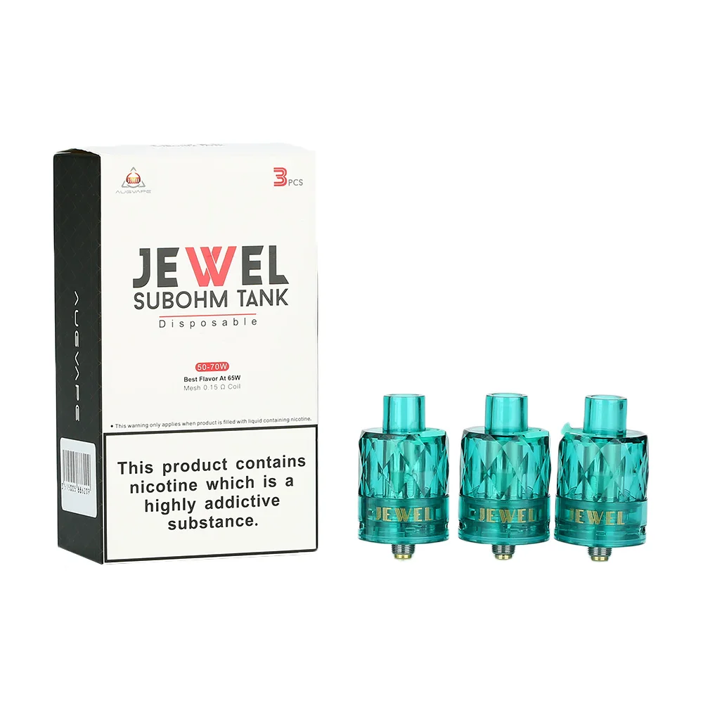 Оригинальный 3 шт./упак. Augvape Jewel Subohm Tankwith 0 15 Ом сетчатая катушка от 50 Вт до 70 Vape Танк
