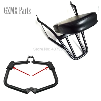 

For Harley Street 500 XG500 750 XG750 Engine Guard Bumper Slider Crash Protect w/ rubber Luggage Support Holder w/ Backrest Rack