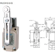 2 шт./лот высокое качество CNTD CWLCA12-2-Q Регулируемый рычаг Концевой переключатель/микро-переключатель, сильный алюминиевый литой внешний корпус