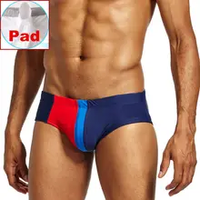 Мужские плавки пуш-ап, сексуальная одежда для геев, Мужская одежда для плавания, купальный костюм, плавки, пляжная одежда, шорты для серфинга, купальный костюм, zwembroek badehose