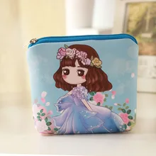 Женская сумка для монет из искусственной кожи с мультяшным принтом, мини кошелек, сумочка для денег, bolso mujer bolsa carteira feminina для девочек