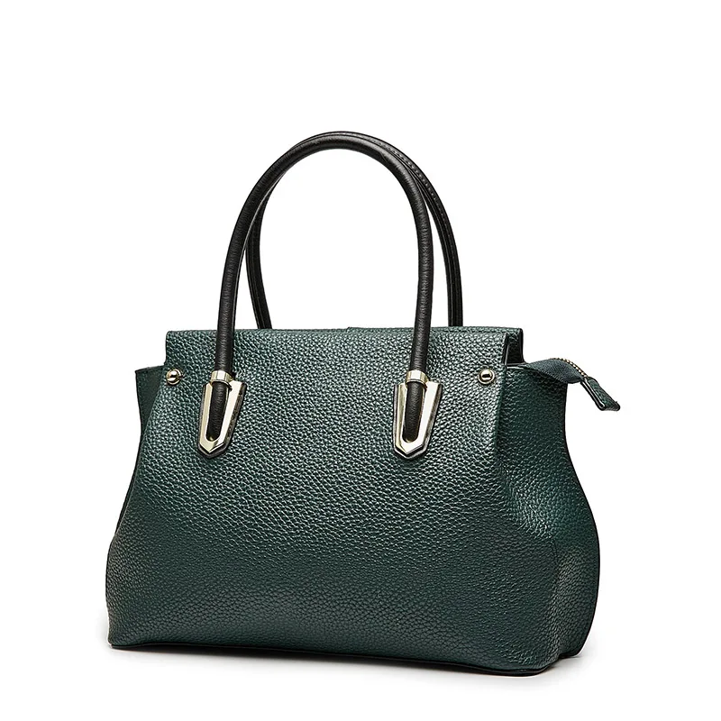 Stylish solid color moving women women handbags Atmospheric interpretation of low-key luxury single shoulder leather women bag