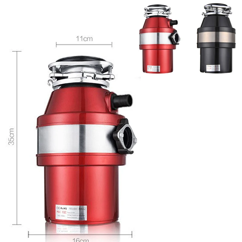 

JZ3 Food Waste Disposer High density Alloy Air switch Easy operate 900ml ultra-large capacity High-sensitivity protection system