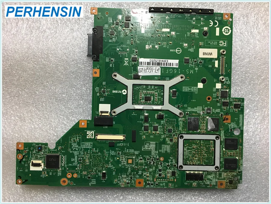 Promo  MS-16GF1 For MSI GE60 Laptop Motherboard SR1Q0 I5 4210 GTX 860M MS-16GF 100% WORK PERFECTLY