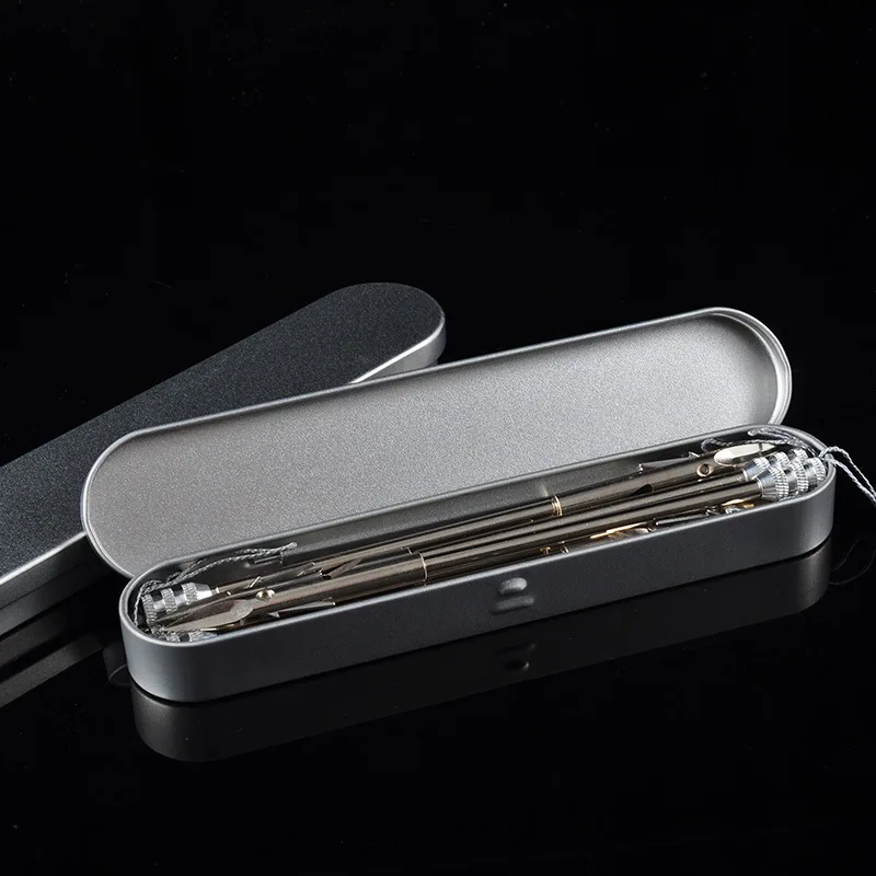 

1/2Pcs Fishing Darts Box Stainless Steel Box
