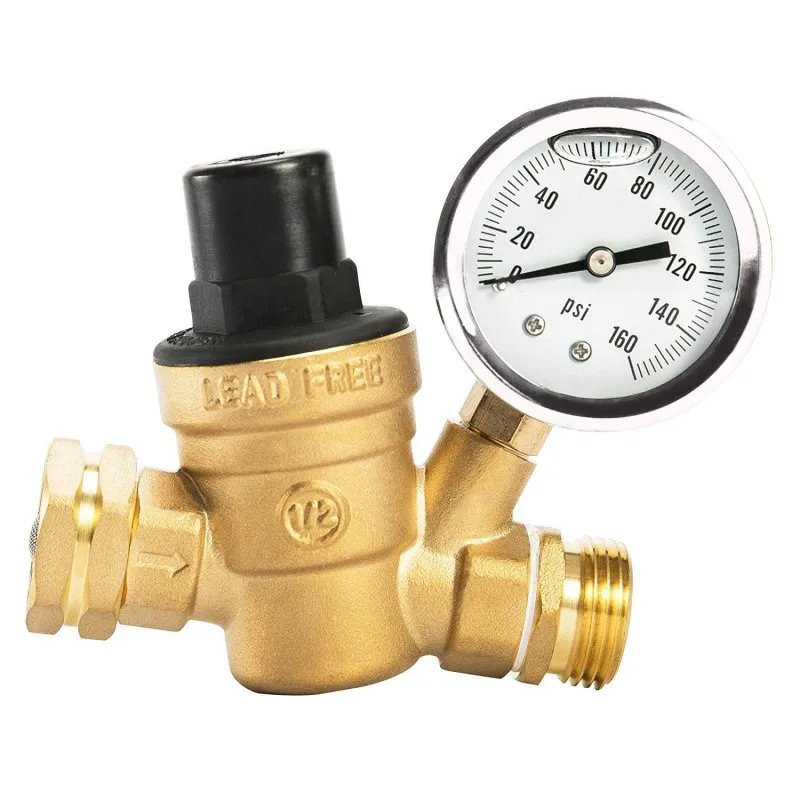 

Brass Lead-free Water Pressure Regulator Adjustable Pressure Reducing Valves American Standard Car Pressure Regulator