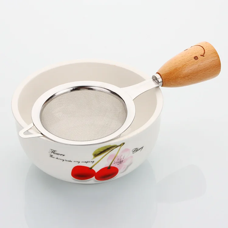12 Pieces Stainless Steel Smiling Face Wooden Handle Cooking Tools Kitchen Utensils Set