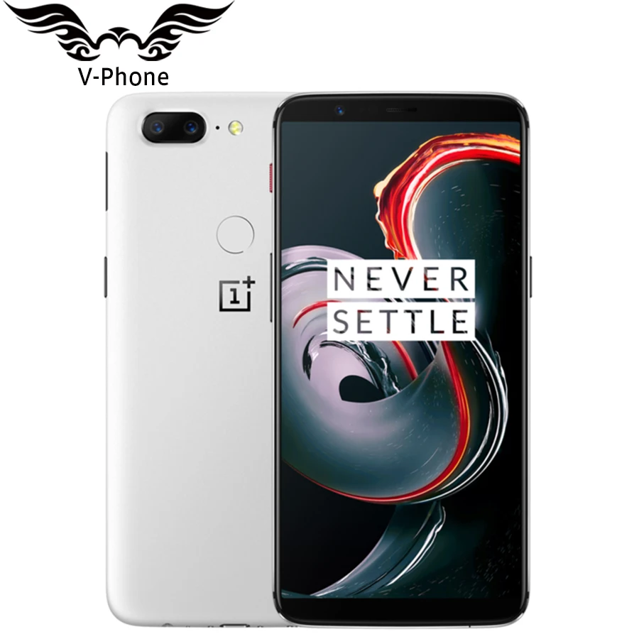 Мобильный телефон Oneplus 5T 4G LTE, 6 ГБ/8 ГБ ОЗУ, 64 ГБ/128 Гб ПЗУ, Восьмиядерный телефон Snapdragon 835, 6,01 дюймов, отпечаток пальца, телефон Oneplus