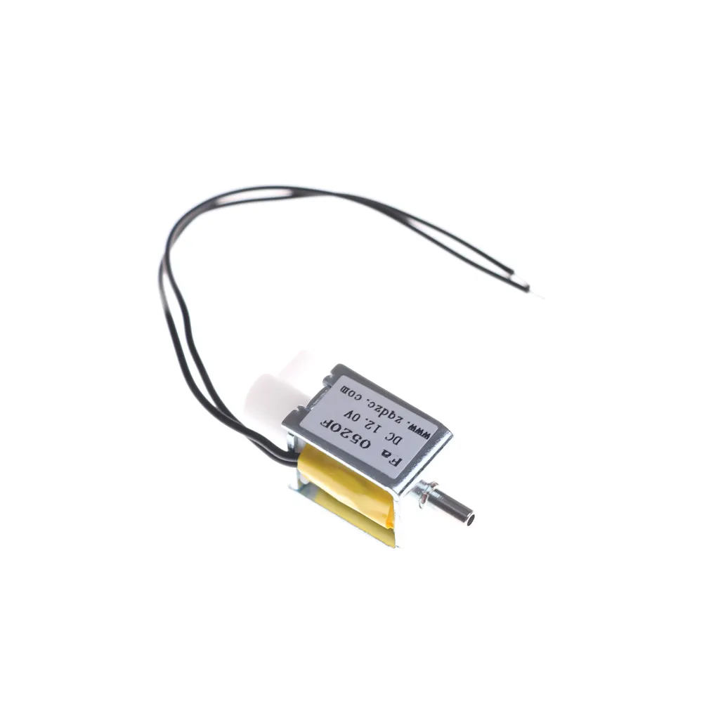 2 Position 3 Way Solenoid Exhaust Valve Electric DC 12V Mini Micro