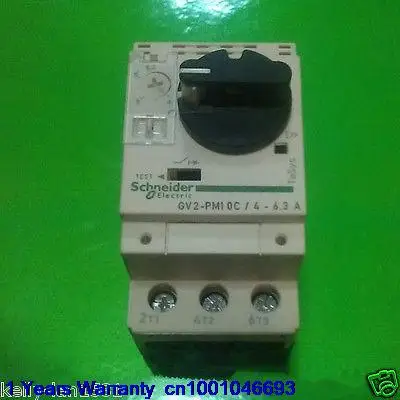 

DHL/EUB 5pcs NEW Original for Schneider GV2-PM10C GV2PM10C 4-6.3A Breaker 15-18