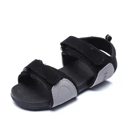 Dollplus/сандалии для девочек лето девочка обувь пляжные повседневные сандалии для мальчиков мягкая подошва детей сандалии 21-36