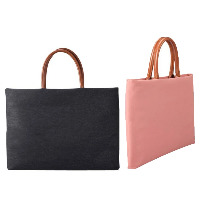 Bolsos de lujo impermeables para mujer, bolso grande de diseñador, de marca para chica, material auténtico para mujer, bolsos para ordenador portátil de 15 pulgadas|Bolsas y fundas ordenador portátil| - AliExpress