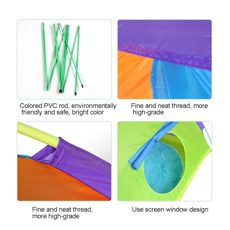 130*130*90 см Детские уличные Игрушки съемный тент из полиэфира Детская уличная детская складная палатка подарок на день детей