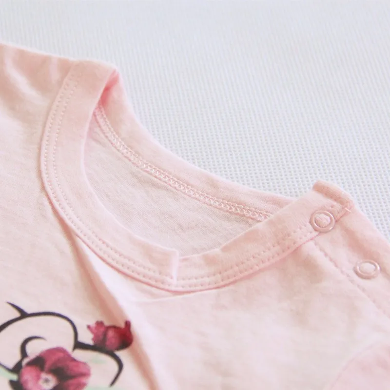 1pc Cloth Newborn Summer Bodysuit Baby Girls Pink Hello Kitty Printed One Piece Suit Cartoon Clothes for babies Newborn Pajamas HTB1KvaPKFXXXXc0XFXXq6xXFXXXu - 1pc Cloth Newborn Summer Bodysuit Baby Girls Pink Hello Kitty Printed One Piece Suit Cartoon Clothes for babies Newborn Pajamas