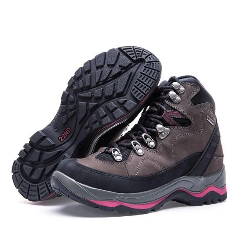 

Free Shipping Women Outdoor Sport Sneakers For Female Breathable Non Slip Durable Track Trekking Hiking Shoes Espadrilles Brown