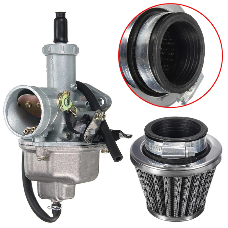 

For 1981-2002 For HONDA XR200R Carburetor Carburettor Carb Air Filter Replace