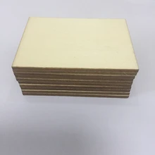 20 шт DIY 7*5 см пустые прямоугольные деревянные шт для креативного продукта свадебный подарок