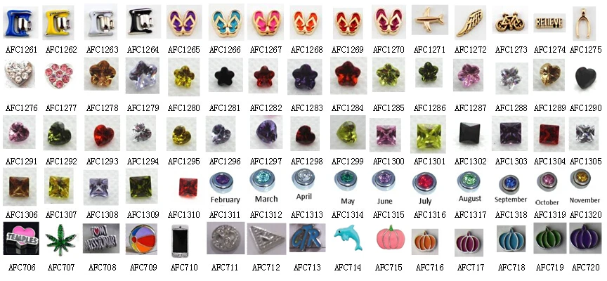 floating charms catalog12