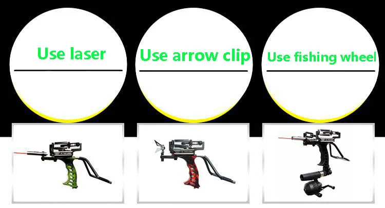 Высокое качество Лазерная Рогатка черный красный охотничья Рогатка для рыбалки рыболовный лук уличная Мощная Рогатка катапульта