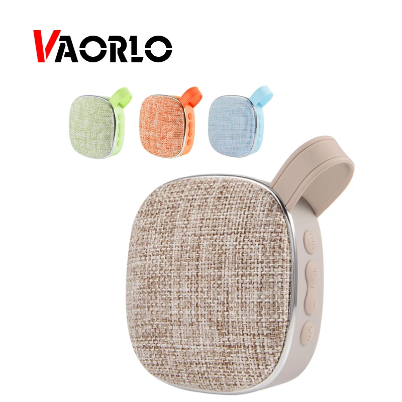 

VAORLO Wireless Bluetooth Speaker Outdoor Mini Portable Subwoof Sound with Mic TF Card FM Radio USB AUX Music Play Loudspeaker