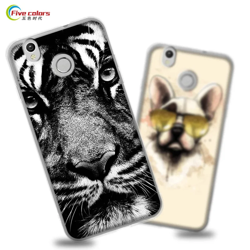 

Oukitel U7 Plus Cover Case 5.5" Luxury Soft Silicone Full Protective Case Back Cover Painted Case For Oukitel U7 Plus Fundas
