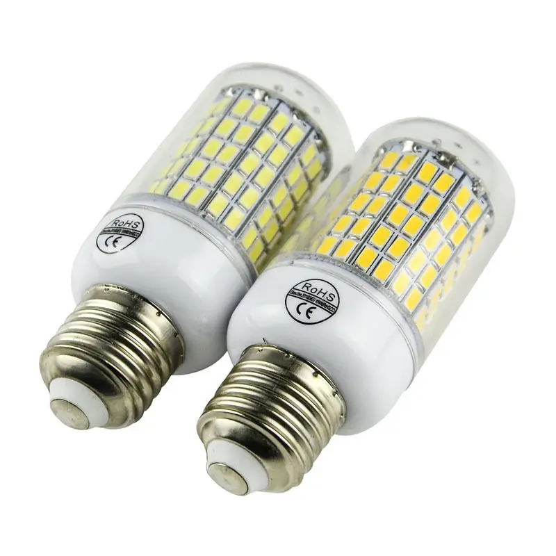 10X B22 Bombillas Светодиодная лампа E27 SMD 5730 Lamparas E26 24 120LED лампада E14 110В 220В ампулы свеча