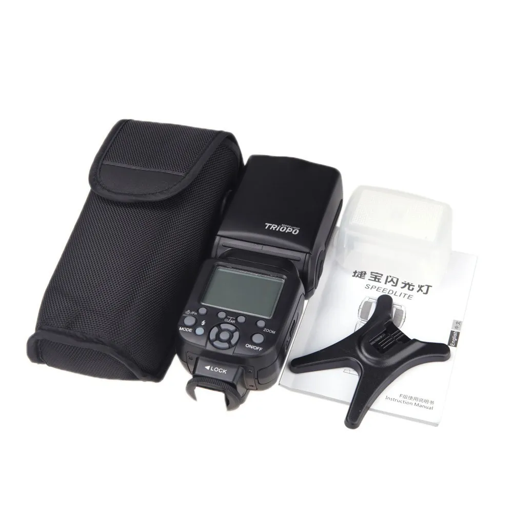 TRIOPO TR 586EX Беспроводная вспышка Speedlite TTL автоматическая для камеры SLR Nikon D7100 D7000 D5200