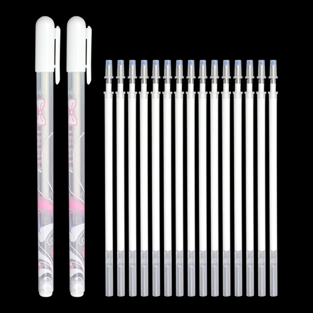 White Ink Color Photo Album 0.8mm Gel Pen Cute Unisex Pen Gift For Kids  Stationery Office Learning School Supplies - Gel Pens - AliExpress