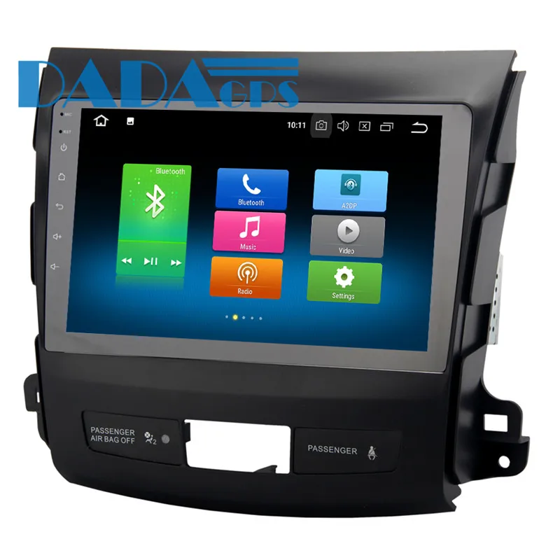 Best Android 8.0 7.1 Radio Car GPS Navigation For Mitsubishi Outlander 2006-2012 For Citroen C-Crosser for Peugeot 4007 no DVD Player 5