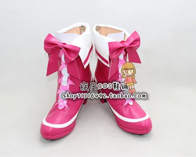 Симпатичный милый Люкс PreCure Cure, которая проигрывает мелодии из фильмов для девочек Косплэй ботинки