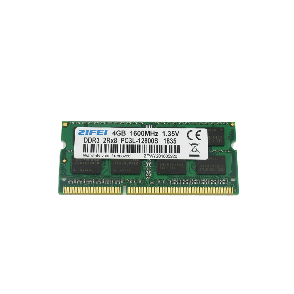ZIFEI DDR3L 8GB 4GB 2GB 1600 1333 MHZ 1.35V Laptop sdram so dimm Memory ram ZIFEI DDR3L 8GB 4GB 2GB 1600 1333 MHZ 1.35V Laptop sdram so dimm Memory ram