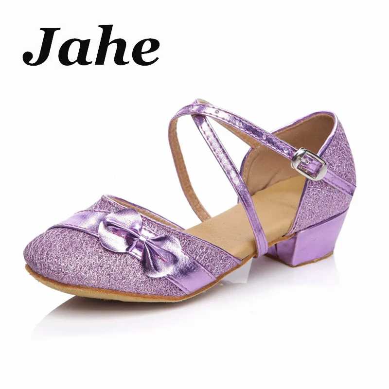 Buy Girls Children Latin Dance Shoes Glitter Ballroom