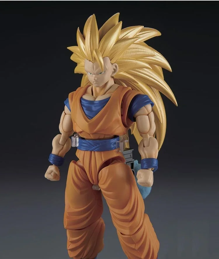 Гандам 1/8 модель Dragon Ball Z Sun Goku супер сайян 3 Freedom detery Armor Unchained мобильный костюм детские игрушки с держателем