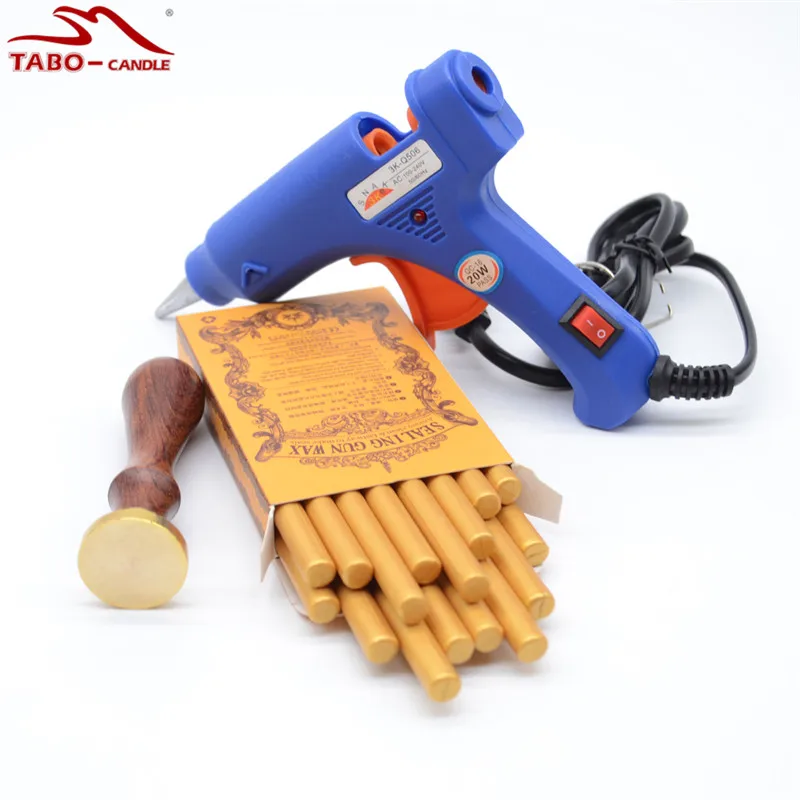 DIY Customised Sealing Stamp & Wax Seal Sticks & Flexible Hot Glue Gun