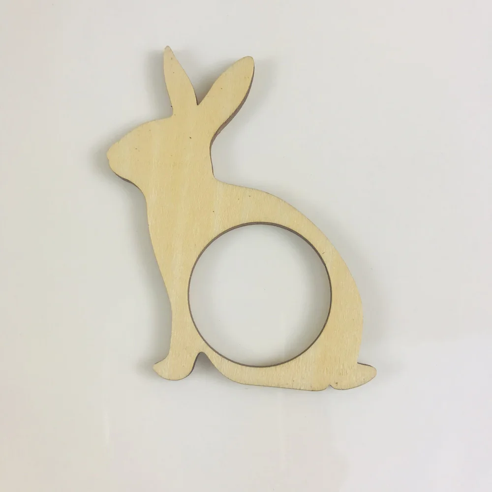 10pcs Engagement Party Decor Bunny Napkin Rings, Easter Table Setting, Easter Decor, Farmhouse Easter4