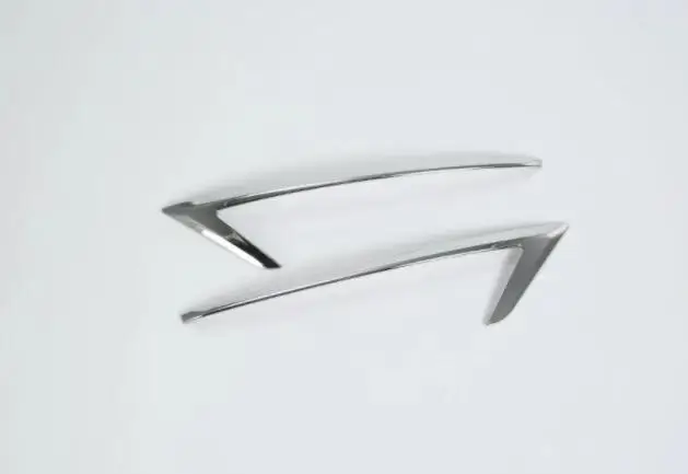 

For Mazda CX-5 CX5 2017 2018 2nd Gen Car Rear Fog Light Lamp Eyebrow Trim Sticker Cover Car Styling Car Styling 2pcs/